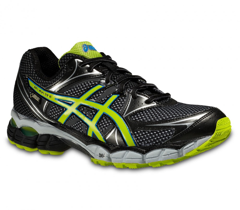 asics gel hombre verdes