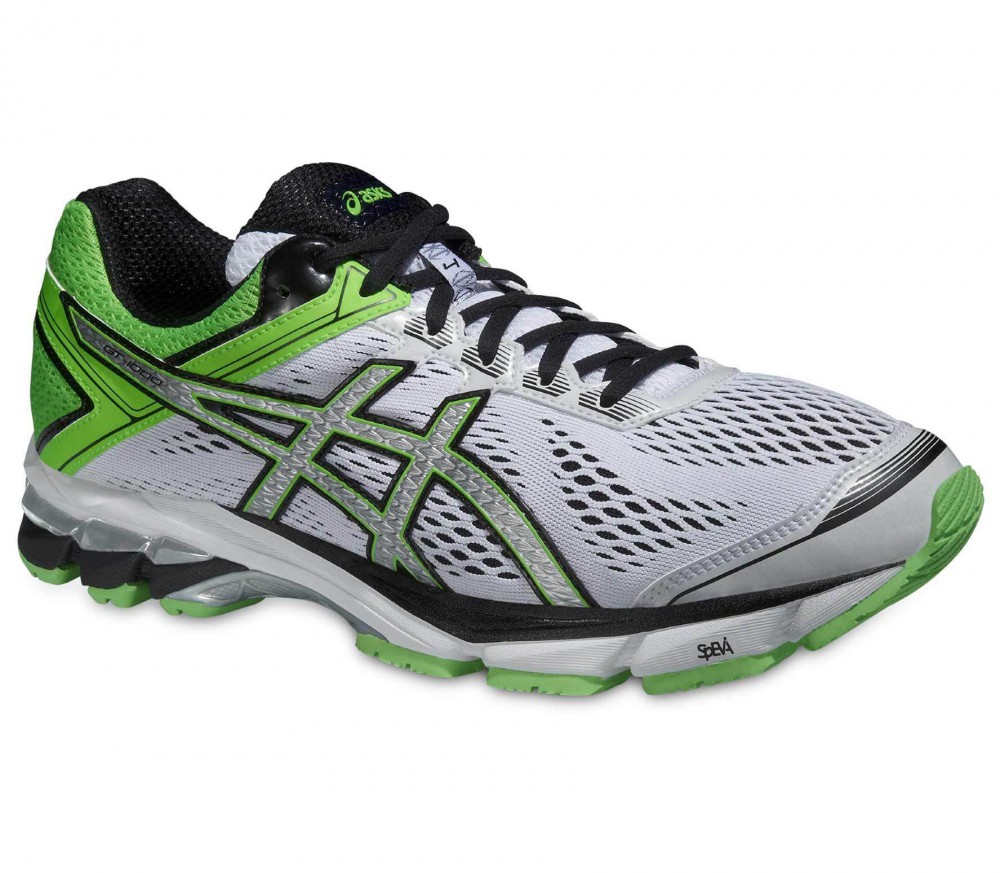 asics gt 1000 4 hombre verdes