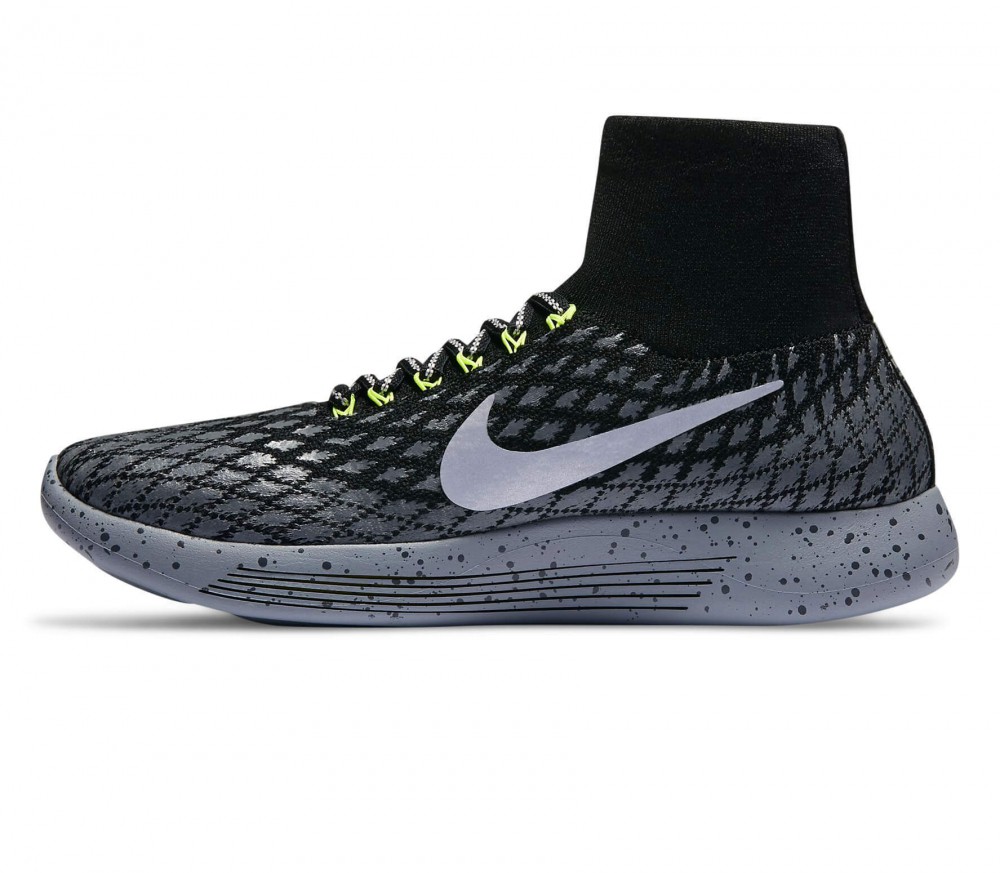 nike flyknit lunarepic hombre plata