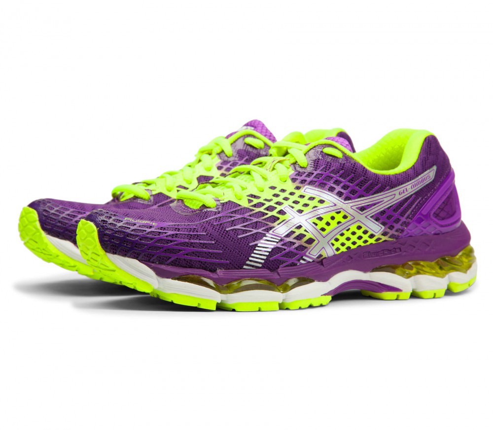 asics nimbus 12 mujer verdes