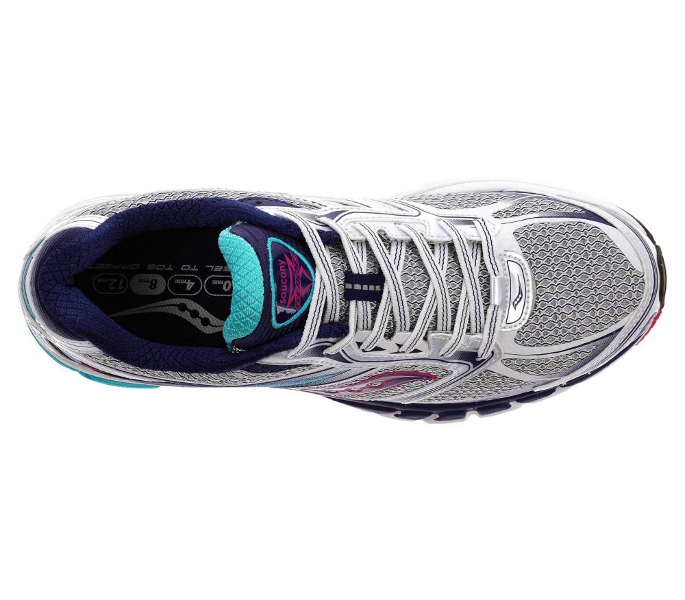 saucony ride 8 mujer gris