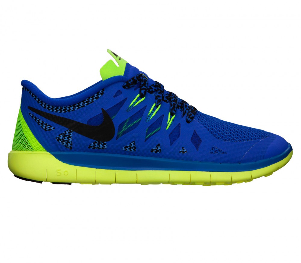 nike free 5.0 azul