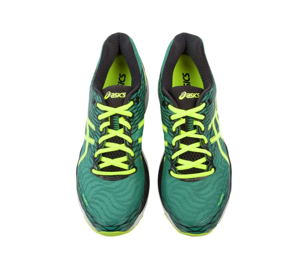 asics gel nimbus 18 hombre verdes