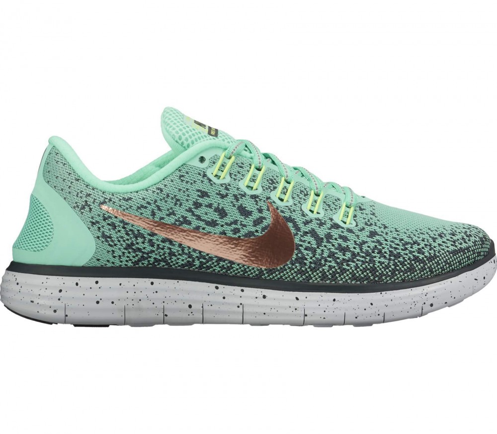 nike free rn verdes