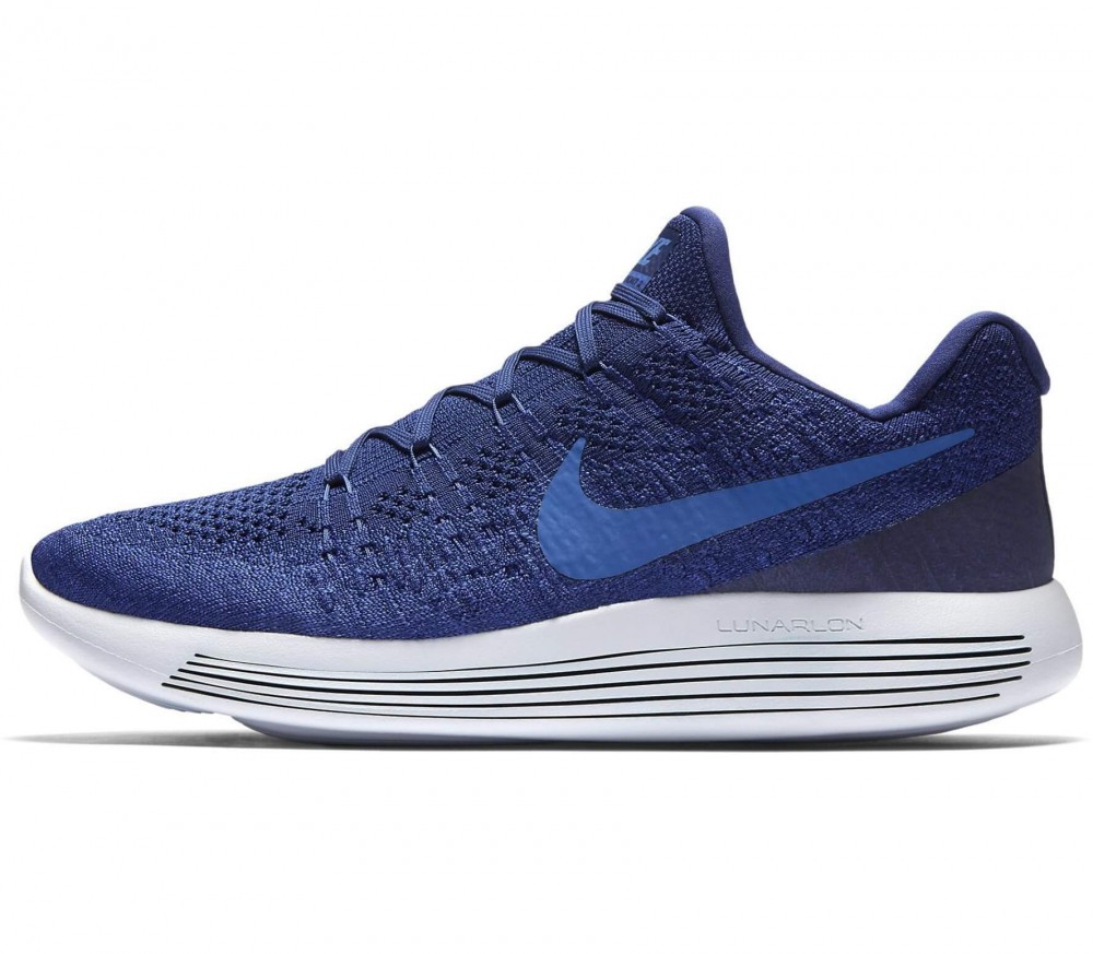 nike flyknit lunarepic azul